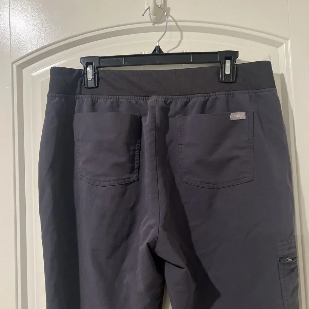 FIGS Gray Women's Zamora Jogger Scrub Pants Size MT